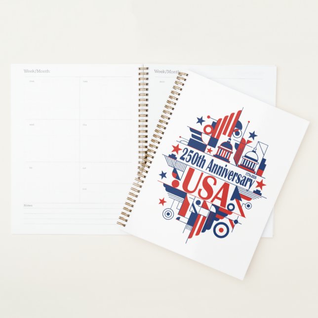 America’s 250th anniversary planner (Display)