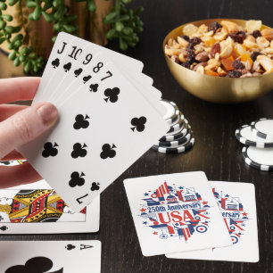 America’s 250th anniversary playing cards