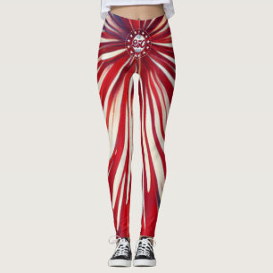 America’s 250th Birthday 1776-2026 RWB Fireworks Leggings