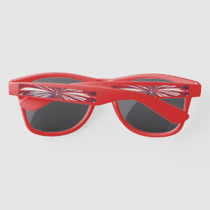 America’s 250th Birthday 1776-2026 RWB Fireworks Sunglasses