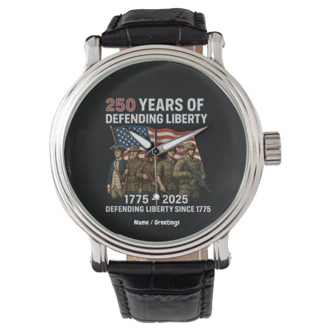 America’s 250th Birthday US Flag Military Parade  Watch (Front)