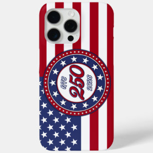 America’s 250th Birthday With USA Flag iPhone 15 Pro Max Case