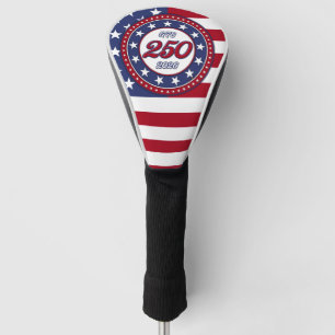 America’s 250th Birthday With USA Flag Golf Head Cover