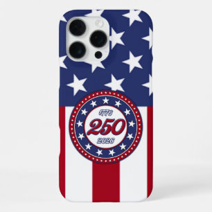 America’s 250th Birthday With USA Flag iPhone 16 Pro Max Case