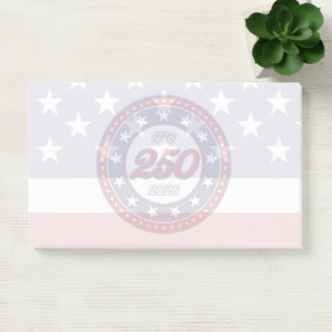 America’s 250th Birthday With USA Flag Post-it Notes