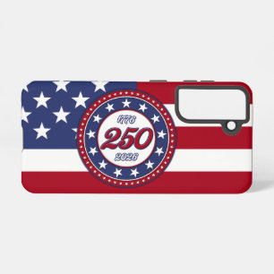 America’s 250th Birthday With USA Flag Samsung Galaxy Case