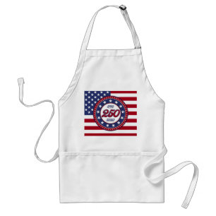 America’s 250th Birthday With USA Flag Standard Apron