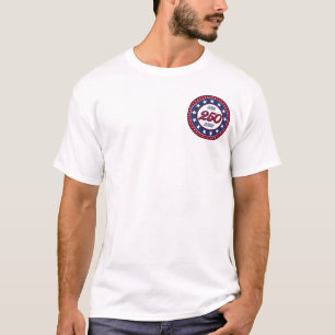 America’s 250th Birthday With USA Flag T-Shirt