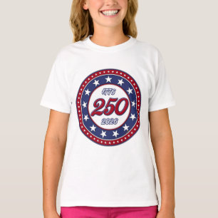 America’s 250th Birthday With USA Flag T-Shirt