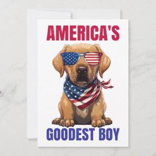 America’s Goodest Labrador Invitation