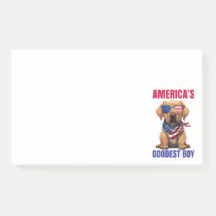 America’s Goodest Labrador Post-it Notes