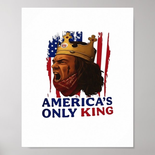 America’s Only King Poster (Front)