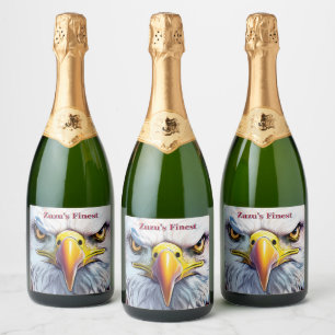 America’s Red Eagle Firew Sparkling Wine Label