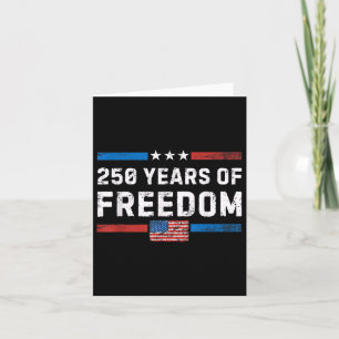 America Semiquincentennial July 4 2026 250 Years O Card