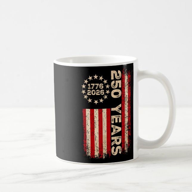 America Semiquincentennial July 4 2026 250 Years O Coffee Mug (Right)