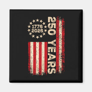 America Semiquincentennial July 4 2026 250 Years O Magnet