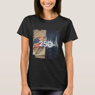 America Semiquincentennial July 4 2026 250 Years O T-Shirt