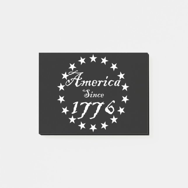 America Since 1776 Post-it Notes (Front)