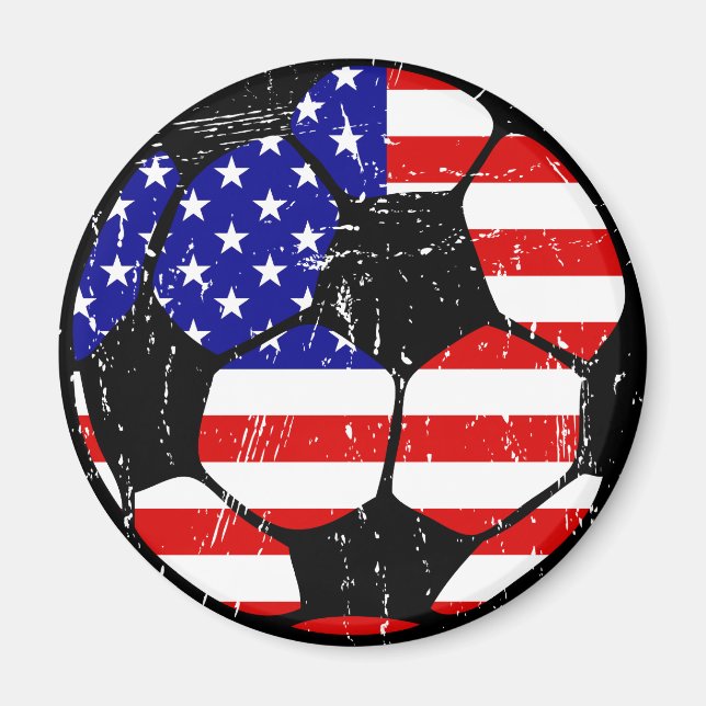 America Soccer Ball Magnets (Front)