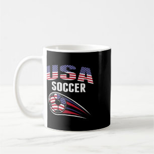 America Soccer Fans Jersey - United States Footll Coffee Mug