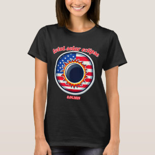 America solar eclipse texas 4.8.24 total solarAmer T-Shirt