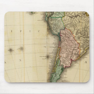 America south mouse pad