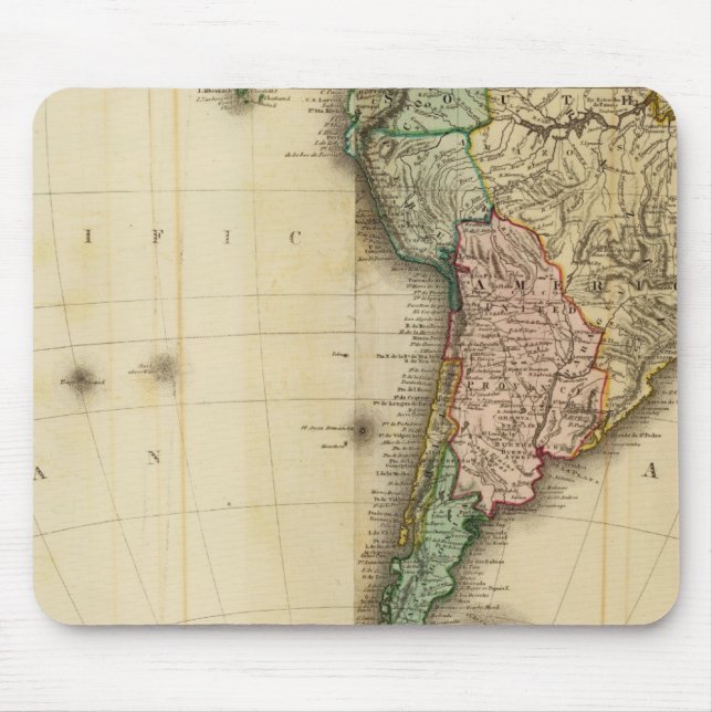 America south mouse pad (Front)