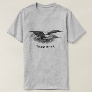 America Strong Eagle American T-Shirt