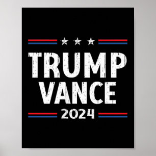 America Take America Back Trump Vance 2024 Vice Poster