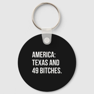 America Texas And 49 Es  Key Ring