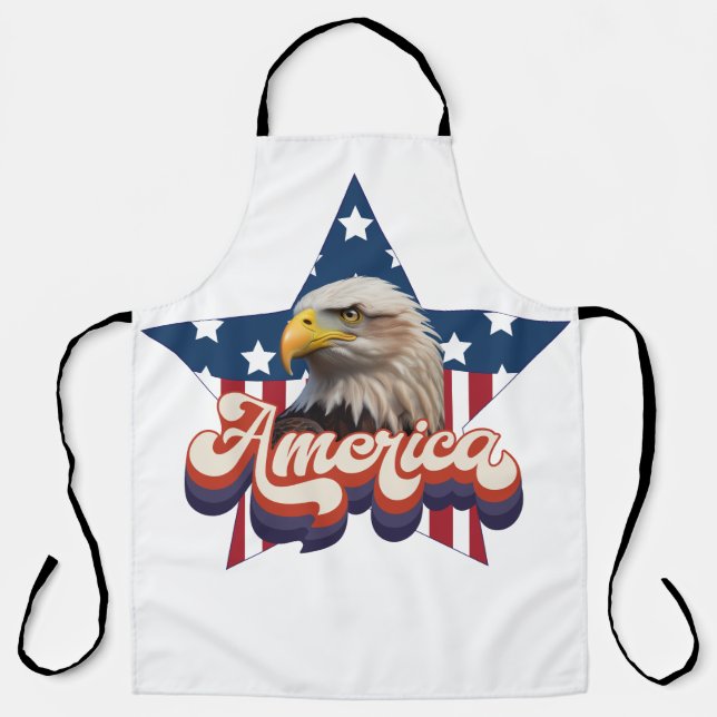 America the Beautiful  Apron (Front)