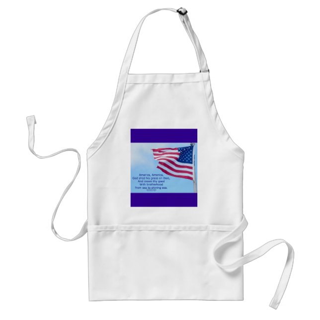 America the Beautiful Apron (Front)