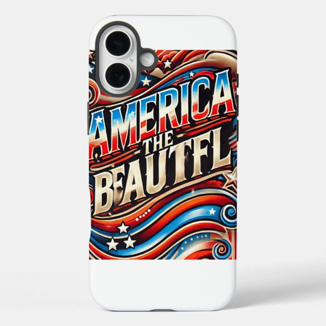 America the beautiful  Case-Mate iPhone case (Back)