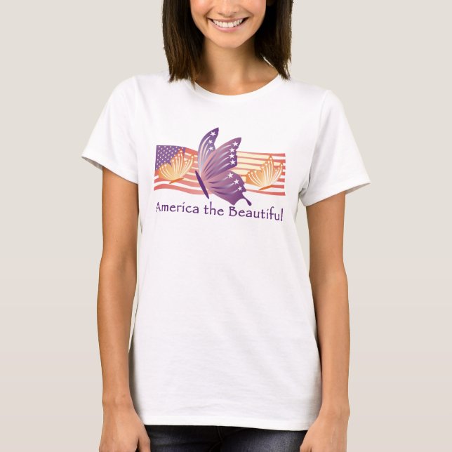 America the Beautiful T-Shirt (Front)