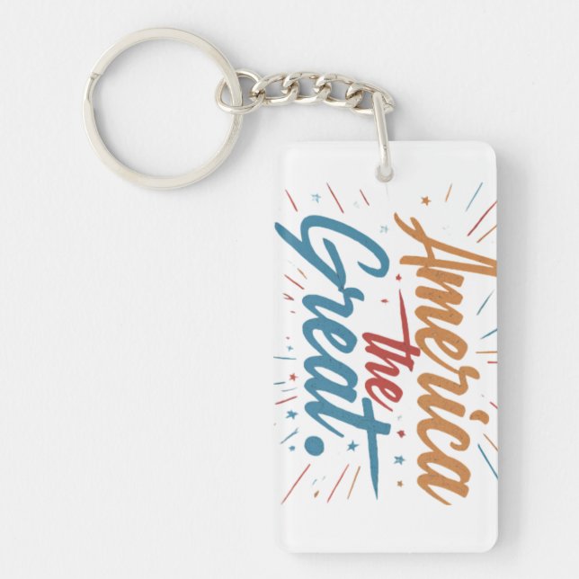 America the Great Key Ring (Front)
