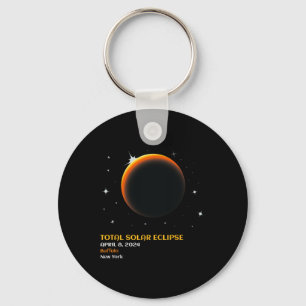 America Totality 04 08 24 Total Solar Eclipse 2024 Key Ring