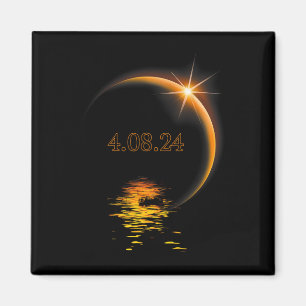 America Totality 04 08 24 Total Solar Eclipse 2024 Magnet