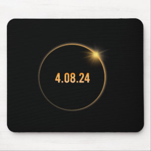 America Totality 04 08 24 Total Solar Eclipse 2024 Mouse Pad