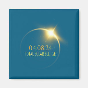 America Totality Solar Eclipse 2024 4.08.24 Access Magnet