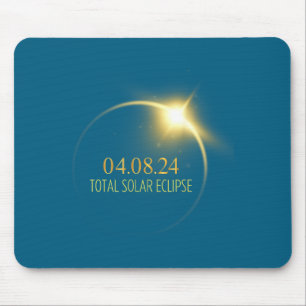 America Totality Solar Eclipse 2024 4.08.24 Access Mouse Pad