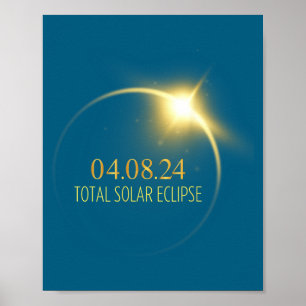 America Totality Solar Eclipse 2024 4.08.24 Access Poster