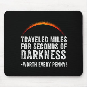 America Totality Spring 4.08.24 Solar Eclipse 2024 Mouse Pad