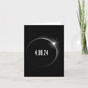 America Totality Spring 4.08.24 Total Solar Eclips Card