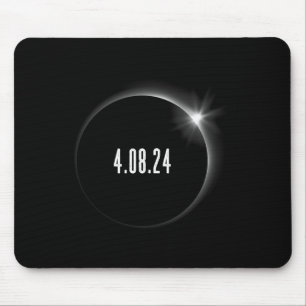 America Totality Spring 4.08.24 Total Solar Eclips Mouse Pad