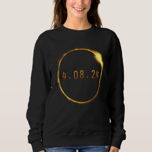 America Totality Spring 4 08 24 Total Solar Eclips Sweatshirt