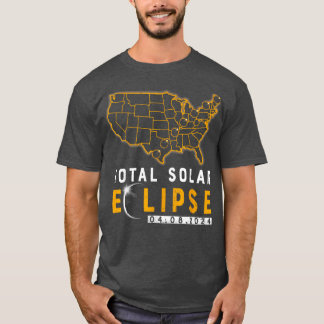 America Totality Total Solar Eclipse99 April 8 202 T-Shirt