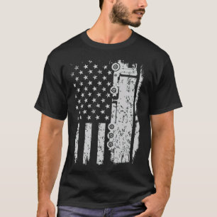 America truck bisexual funny pig gifts T-Shirt