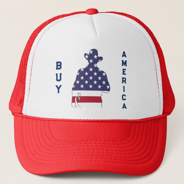 AMERICA  TRUCKER HAT (Front)
