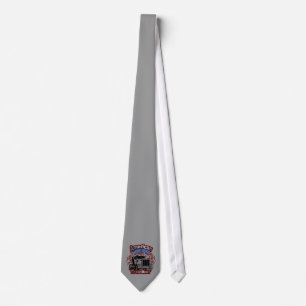 America Trucker Mens Necktie for Truck Drivers