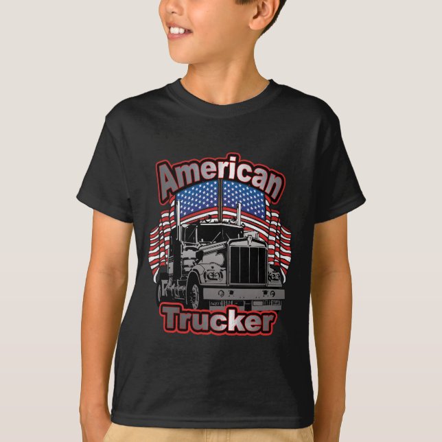 America Trucker T-Shirt (Front)